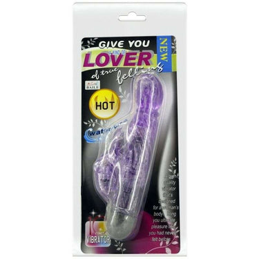 Vibratore coniglio con doppio motore, stimolazione intensa e 10 vibrazioni